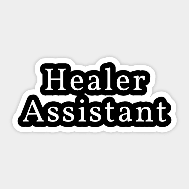 Healer Assistant Sticker by coloringiship